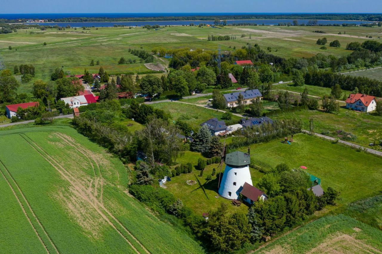 Windmill Vacation Home In Ledzin Near Baltic Sea Niechorze Exterior foto